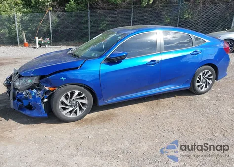 2016 Honda Civic Ex z USA, uszkodzony, nr VIN 19XFC2F76GE234663